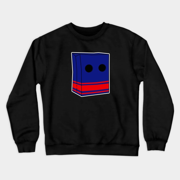 Anonymous Giants Fan Crewneck Sweatshirt by miniBOB